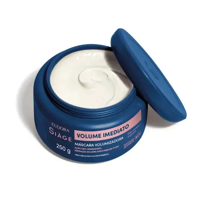 Máscara Tratamento Capilar Siàge Volume Imediato Eudora 250g