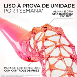 Creme de Tratamento Intensivo Alinhador Elseve Liso dos Sonhos Máscara Alisante de Longa Duração 300g