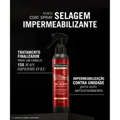 Spray Finalizador TRESemmé Coat Selagem Impermeabilizante 180ml