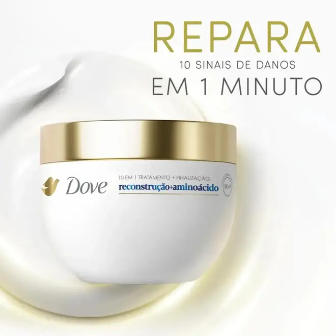 Máscara de Tratamento Dove Reconstrução + Aminoácidos – 320 g