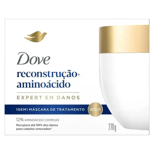 Máscara de Tratamento Dove Reconstrução + Aminoácidos – 320 g
