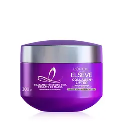Máscara de Tratamento Efeito Teia Resgate de Massa Elseve Collagen Lifter Máscara com Efeito Teia de Colágeno 300g