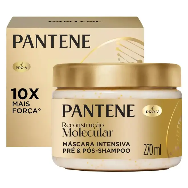 Máscara Intensiva Pantene Prov-V Reconstrução Molecular Bond Repair 270g