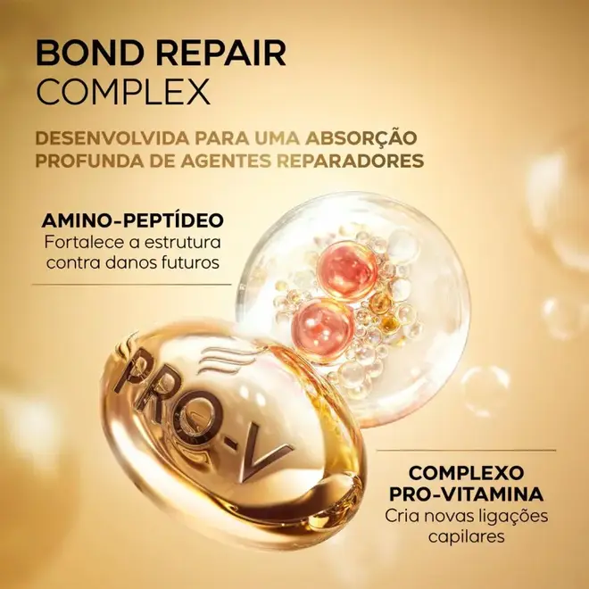 Máscara Intensiva Pantene Prov-V Reconstrução Molecular Bond Repair 270g