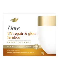 Máscara Capilar Dove 10 em 1 UV Repair & Glow + Ferúlico 250g