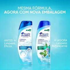 Shampoo Anticaspa Head & Shoulders Men Limpeza Eficaz 200ml