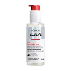 Leave-In Resgate Capilar Elseve Bond Repair Resgate Capilar Reparação Molecular Sem Enxágue com Ácido Cítrico 90ml