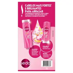 Kit Seda Ceramidas Shampoo 300ml + Condicionador 190ml