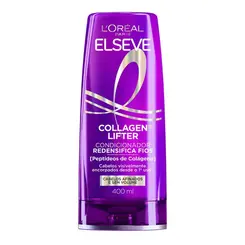 Condicionador Redensifica Fios Elseve Colágeno Lifter Volume 3D por 72h com Peptídeos de Colágeno 400ml