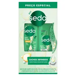 Kit Seda Cachos Definidos Shampoo 300 mL + Condicionador 190 mL
