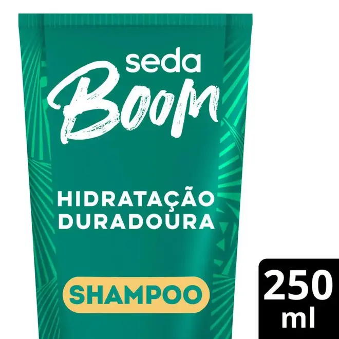 Shampoo Higienizador Seda Boom Hidratação Duradoura Bisnaga 250ml
