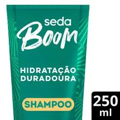 Shampoo Higienizador Seda Boom Hidratação Duradoura Bisnaga 250ml