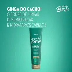 Shampoo Higienizador Seda Boom Hidratação Duradoura Bisnaga 250ml