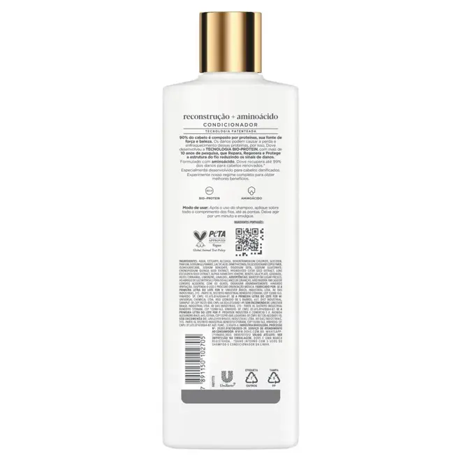 Condicionador Dove Reconstrução + Aminoácido 370ml