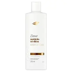 Shampoo Dove Nutrição + Tri-Óleos 370ml