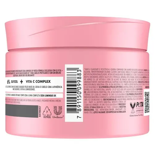 Máscara de Tratamento Seda Luminous UV 300g