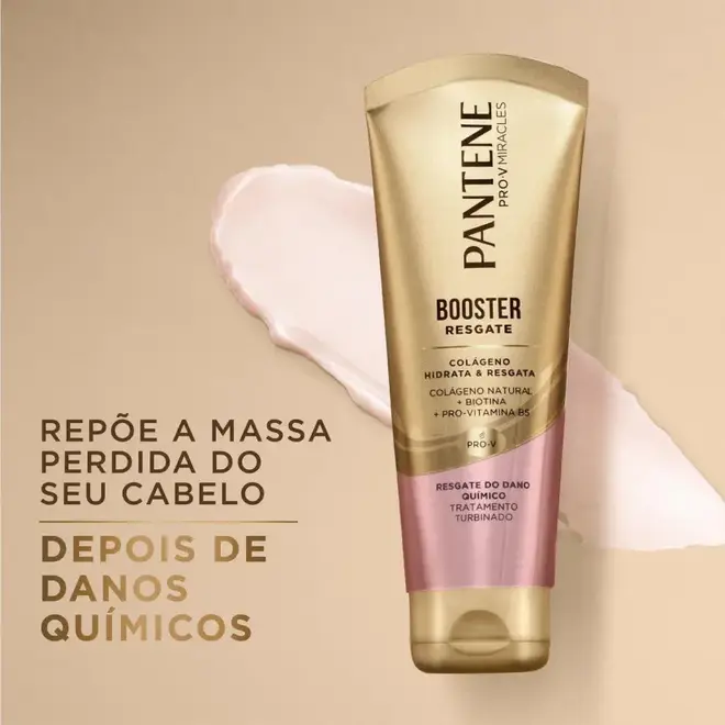 Booster Pantene Pro-V Miracles Colágeno Resgate do Dano Químico 90ml