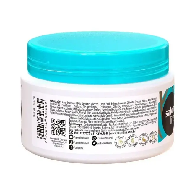Máscara Hidratante Meu Liso Hialurônico 300g