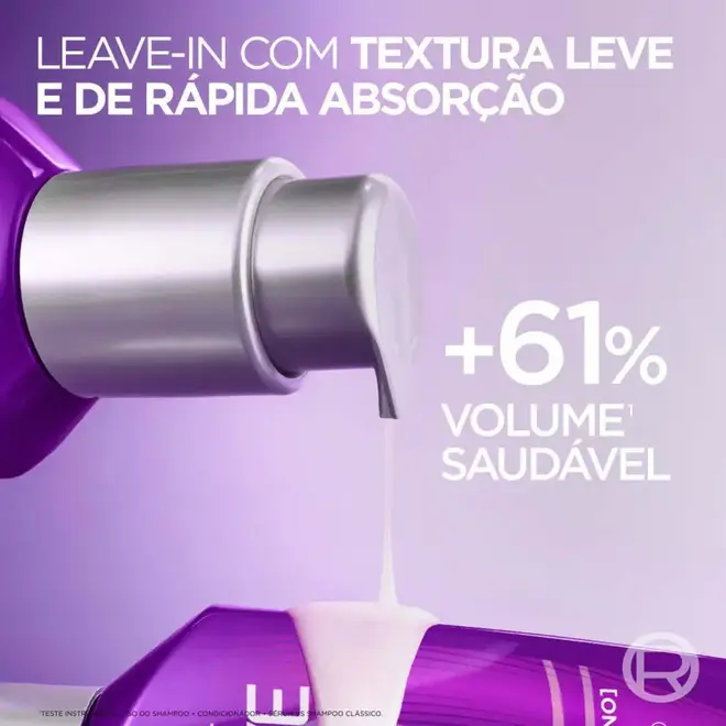 Leave-in Injeção de Massa Elseve Collagen Lifter Injeção de Massa Capilar com +61% de Volume 100ml