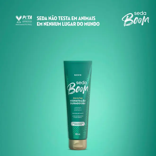 Condicionador Seda Boom Hidratação Duradoura 250ml