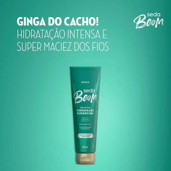 Condicionador Seda Boom Hidratação Duradoura 250ml