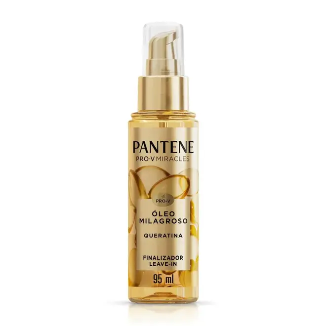 Óleo Milagroso Pantene Leave-in Queratina 95ml