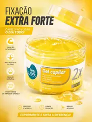 Gel Capilar Fixação Mega Forte Bem Care 300g