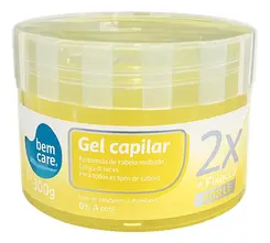 Gel Capilar Fixação Mega Forte Bem Care 300g