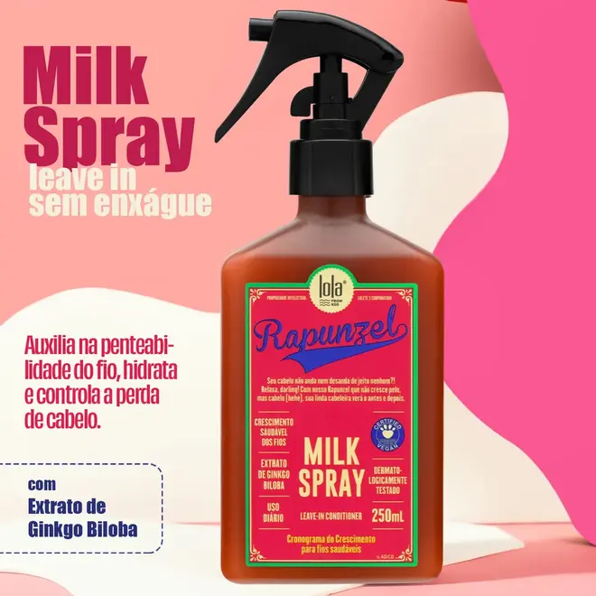 Spray Lola Rapunzel Milk 250ml