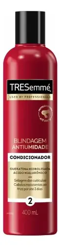 Condicionador Queratina e Ácido Hialurônico Blindagem Antiumidade 400ml TRESemmé