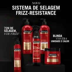 Condicionador Queratina e Ácido Hialurônico Blindagem Antiumidade 400ml TRESemmé