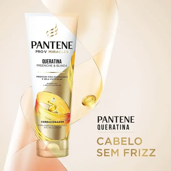 Condicionador Pantene Queratina 250ml