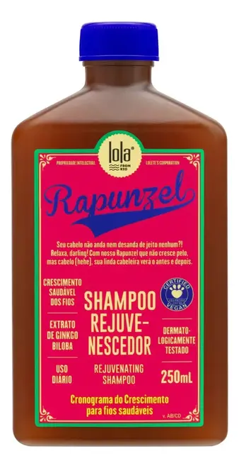 Shampoo Lola Rapunzel Rejuvenescedor 250ml