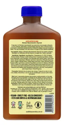 Shampoo Lola Rapunzel Rejuvenescedor 250ml