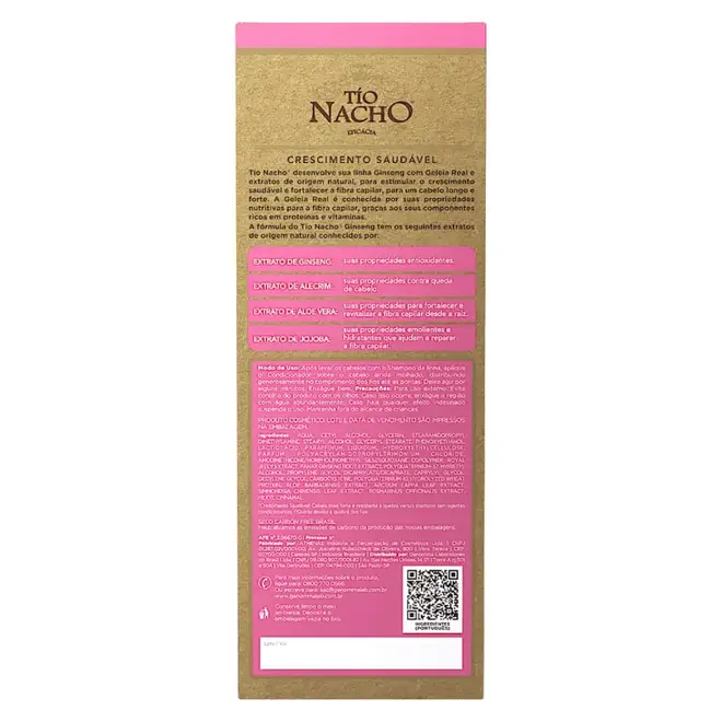 Condicionador Tio Nacho Antiqueda Ginseng 415ml
