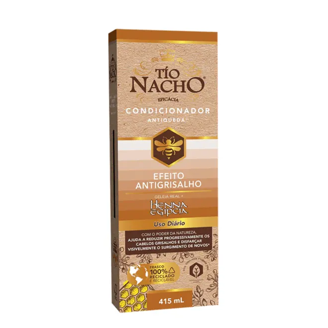 Condicionador Tio Nacho Antiqueda Antigrisalho 415ml
