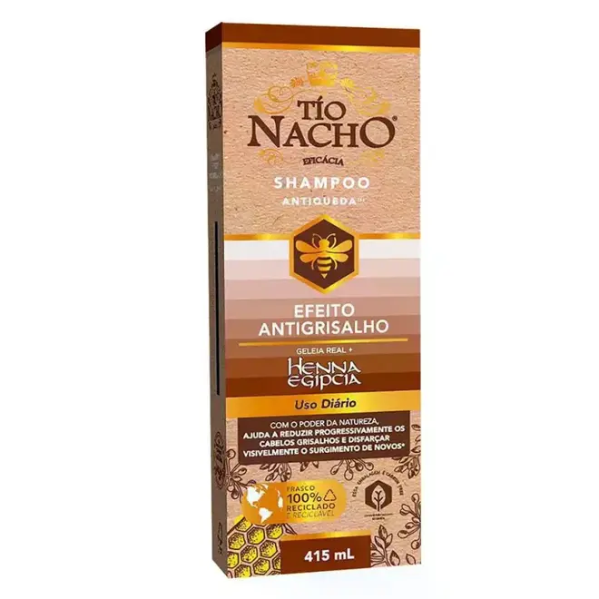 Shampoo Tio Nacho Antigrisalho 415ml