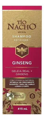 Shampoo Tio Nacho Ginseng 415ml