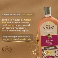 Shampoo Tio Nacho Ginseng 415ml