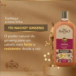 Shampoo Tio Nacho Ginseng 415ml