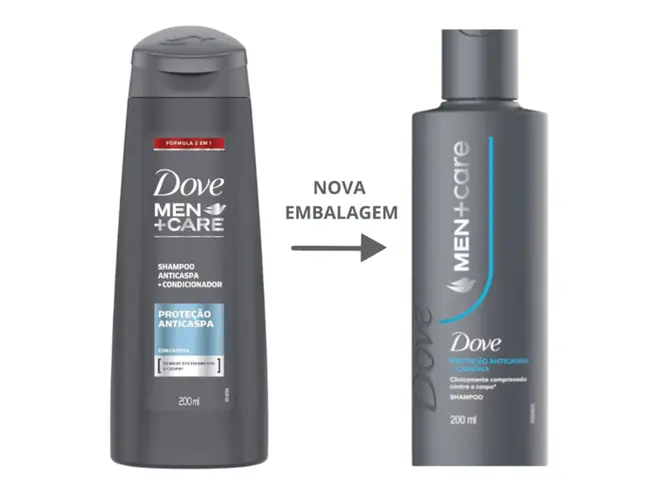 Shampoo Dove Men Care Proteção Anticaspa 200ml