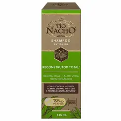 Shampoo Tio Nacho Antiqueda Reconstrutor Total 415ml.