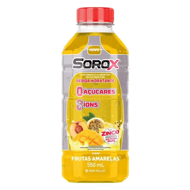 Sorox Sabor Frutas Amarelas 550ml