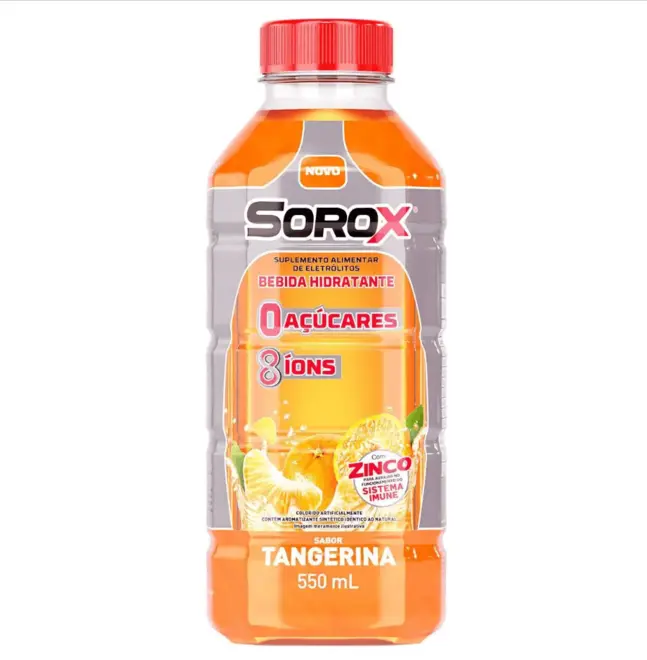 Sorox Sabor Tangerina 550ml