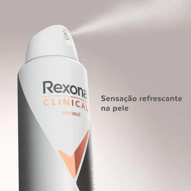Desodorante Aerosol Rexona Clinical Women Invisible 150ml
