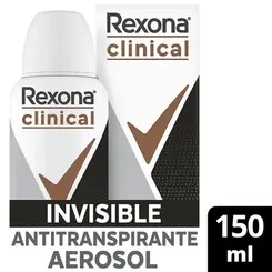 Desodorante Aerosol Rexona Clinical Women Invisible 150ml