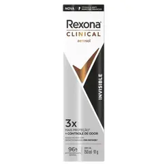 Desodorante Aerosol Rexona Clinical Women Invisible 150ml