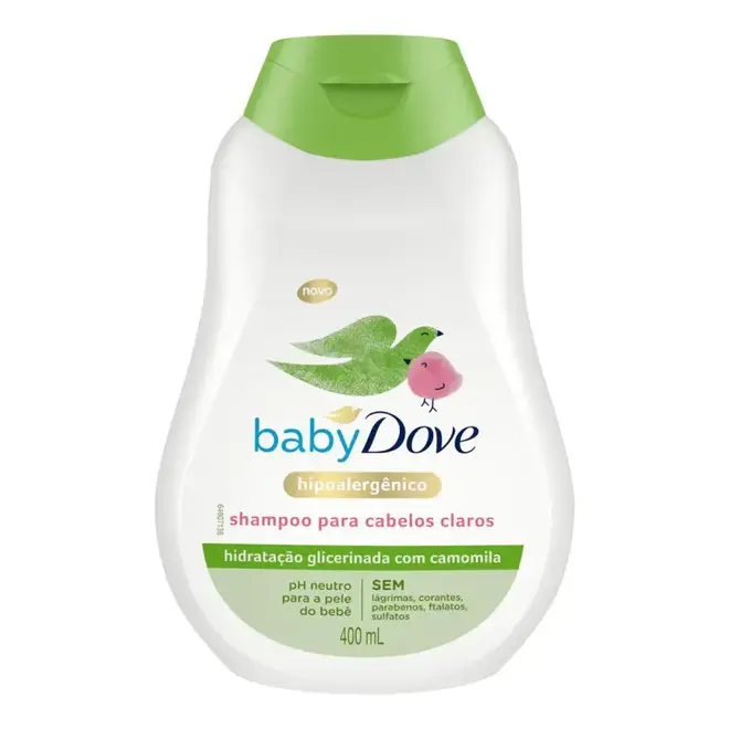 Shampoo Dove Baby Cabelo Claro 400ml