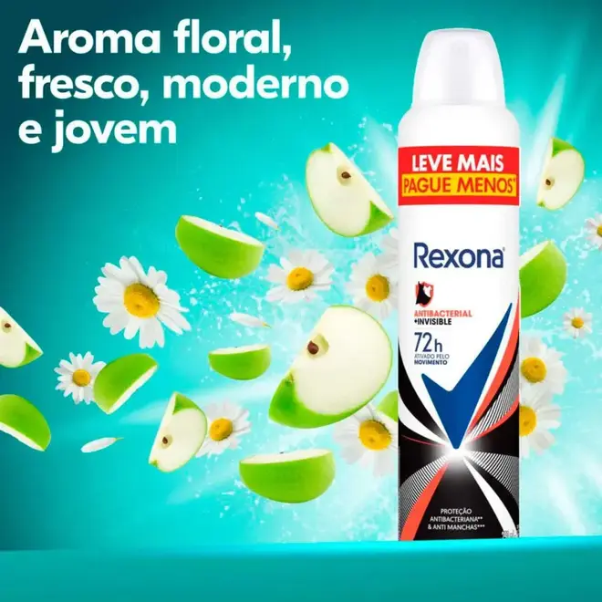 Desodorante Aerosol Rexona Woman Invisible 250ml.