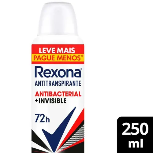 Desodorante Aerosol Rexona Woman Invisible 250ml.